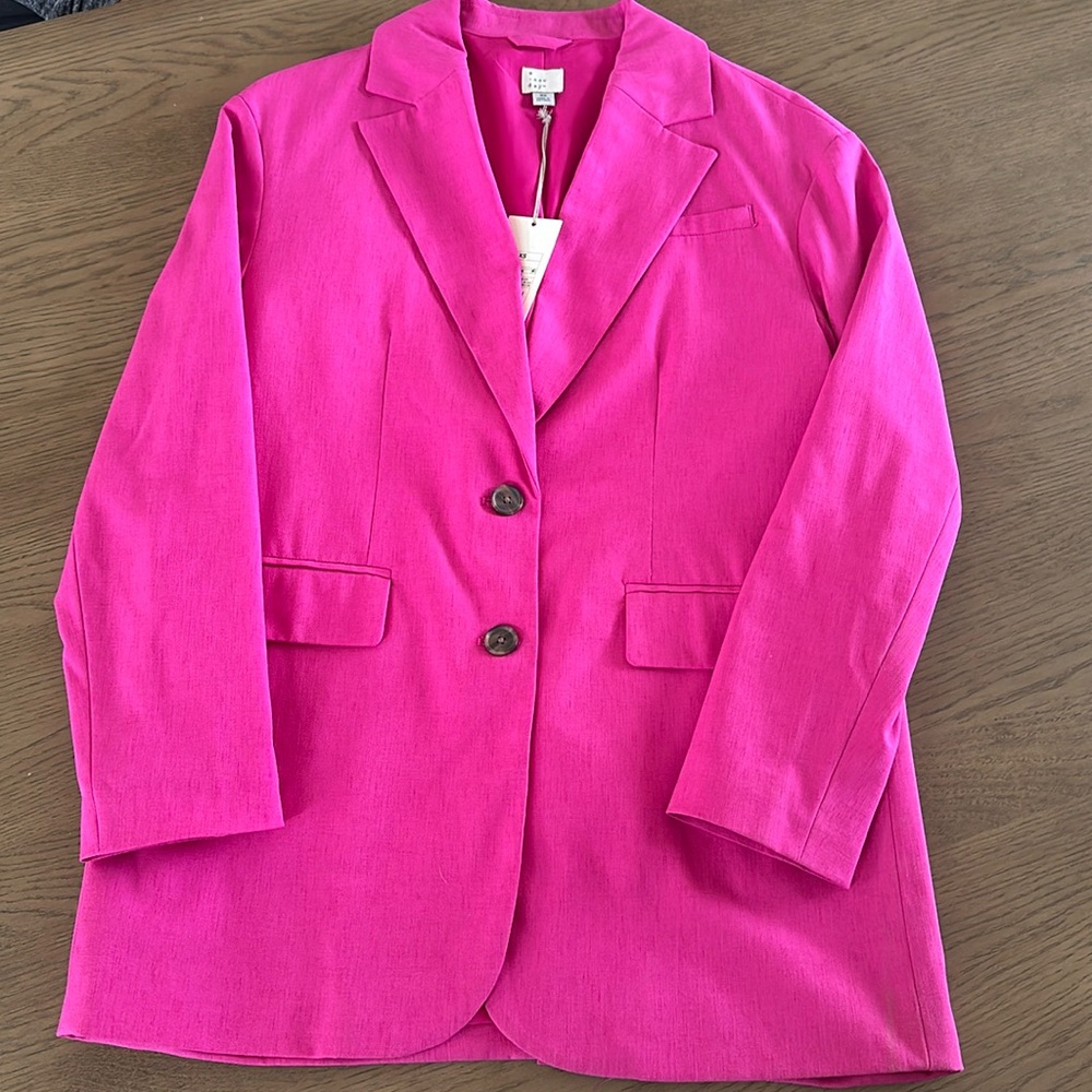 A New Day Pink Blazer size XS